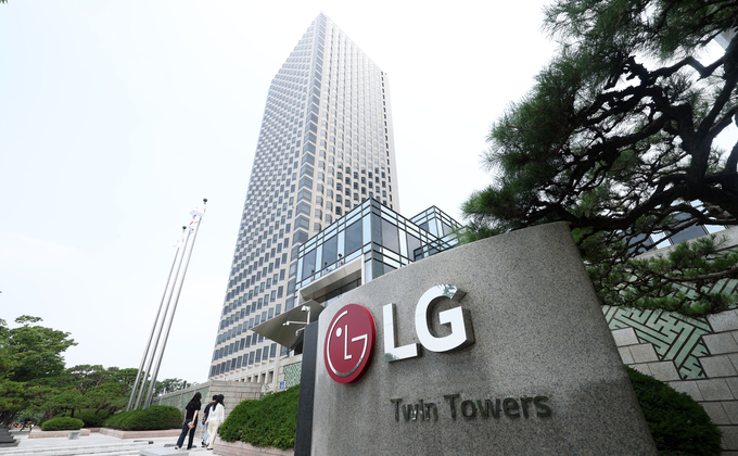LG전자가 2분기 실적을 발표한 지난달 7일 LG전자 본사가 소재한 서울 여의도 LG트윈타워의 모습. 사진=뉴시스