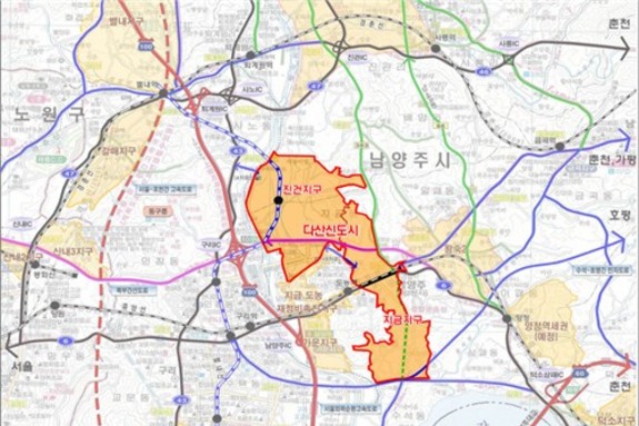 GH, 첫 단독 시행 다산신도시 '진건지구' 최종 준공